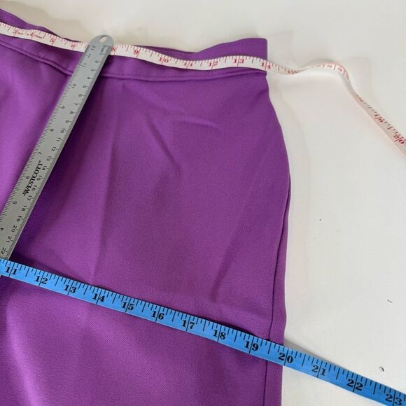 Vintage Levi's Bend Over Dress Pants Women's 6 (vintage 14) purple High-Rise - Picture 8 of 14